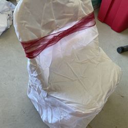 20 Chair Cover With Bows