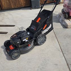 Echo 21-in  190cc 3-in-1 dual blade rwd self propelled lawn mower
