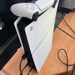PlayStation 5, Bought A Week Ago, Don’t Play It. Comes With The Controller And Cords Neccessary To Run It.
