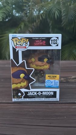 Help Wanted 2 Funko POP! (Jack-O-Moon) Hot Topic EXCLUSIVE! Funko Special Edition!