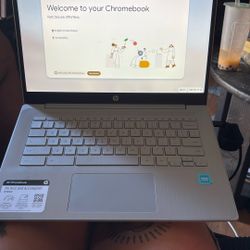 Almost New Hp Chromebook 14