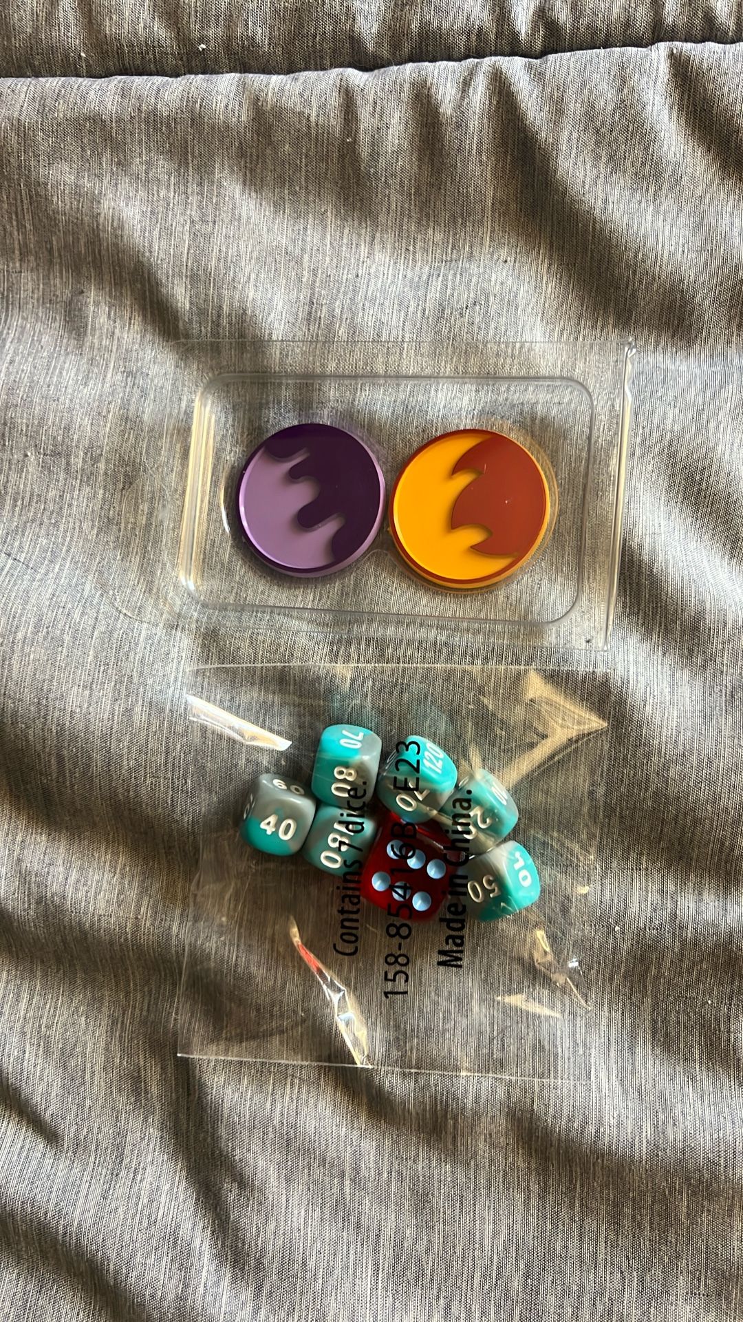 Pokemon Ex Dices And Pokemon Coins