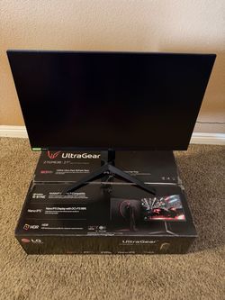 LG UltraGear 27” 1440p 165Hz Nano IPS Gaming Monitor – 27GP83B-B