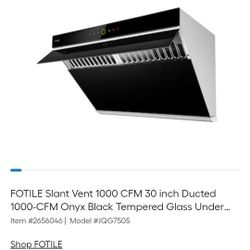 Forile Slant Vent/hood Range