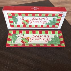 FITZ ABD FLOYD Yuletide kitten Plate 