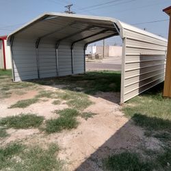 Rent To Own Carport 20x20 For Two Cars 