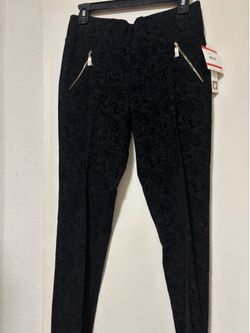Anne KLEIN black velvet pants XS size Original price $85