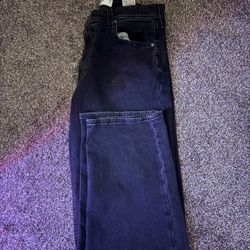Faded Black Jeans