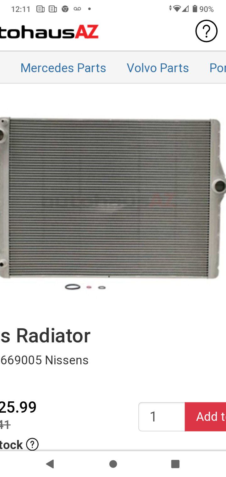 Brand New Radiator For Sale Never Been Used In The Box I Have Two For A 528 BMW Series