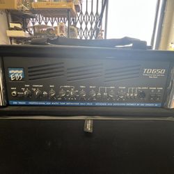 EBS TD650 Bass Amp Head