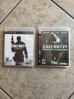Call Of Duty Modern Warfare 3 + 4 - Sony Playstation 3 PS3