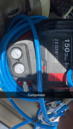 Porter Cable 150 Psi Compressor