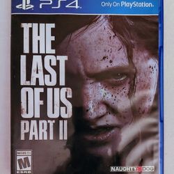 PlayStation 4 game THE LAST OF US II 2 $20 OBO tested and working 
