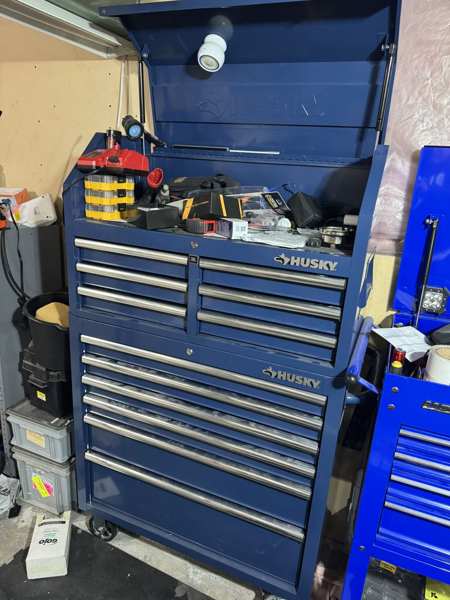 2 Tool Box Full Milwaukee Drill Included
