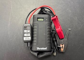 Duralast Charger w/ Cords + Carrying Bag