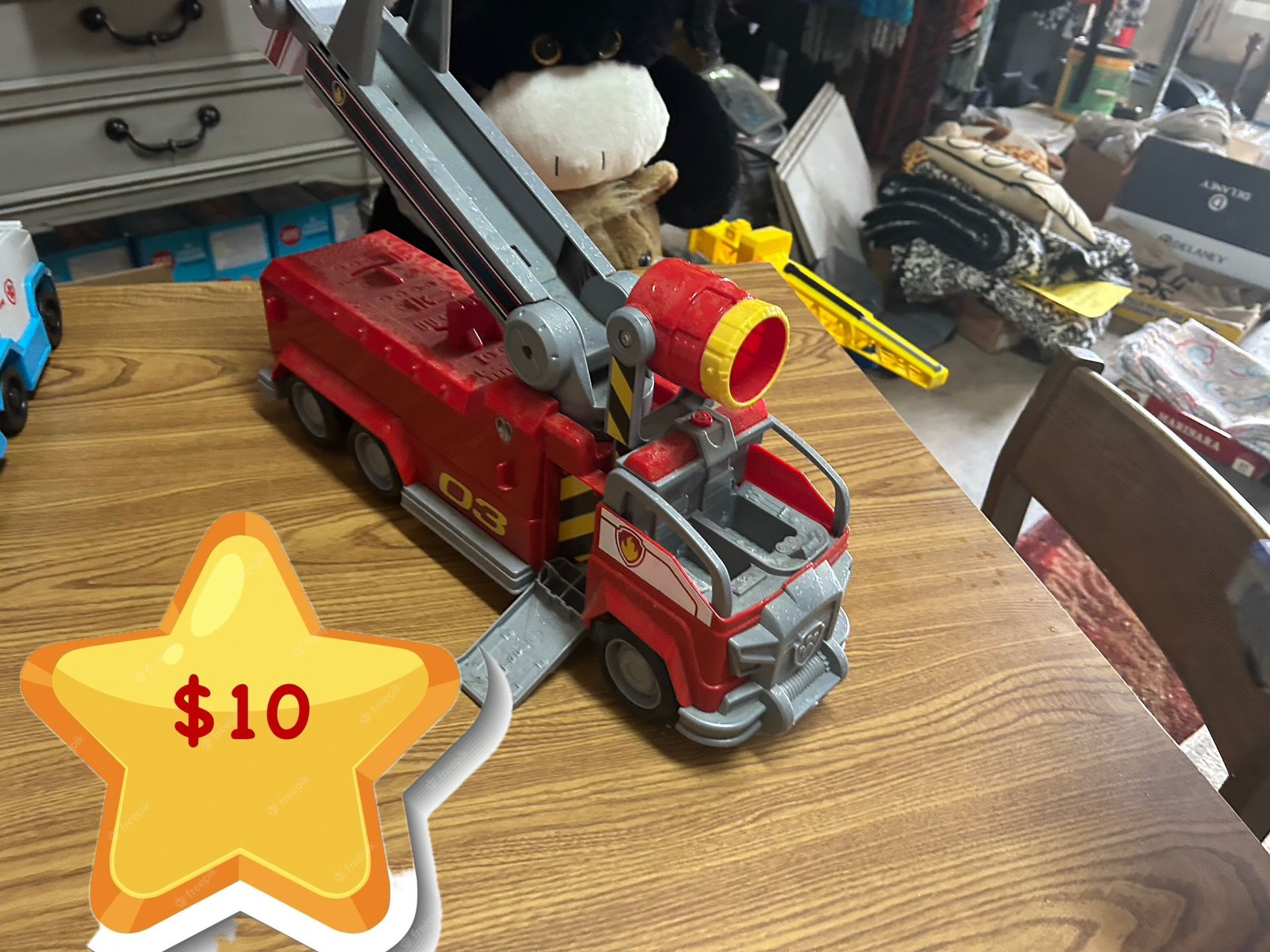 PAW PATROL FIRE TRUCK MARSHALL