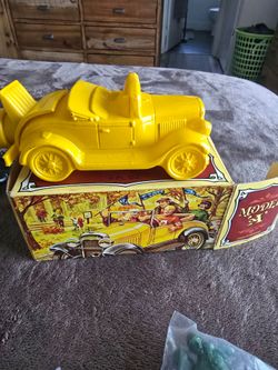 Model A Car Ceramic Decanter with Box