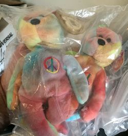 Error peac beanie baby
