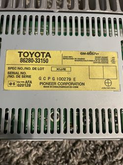 07-09 Lexus Es350 Radio Audio Amp Lifter Toyoto