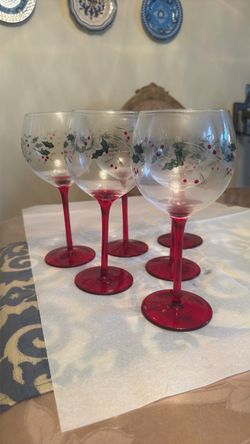 Phaltzgraff Wine Glasses