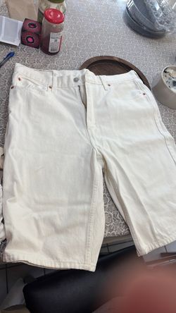 White jorts