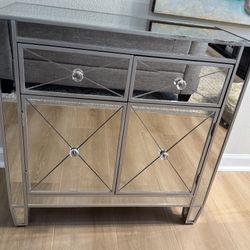 Mirrored Nightstands 