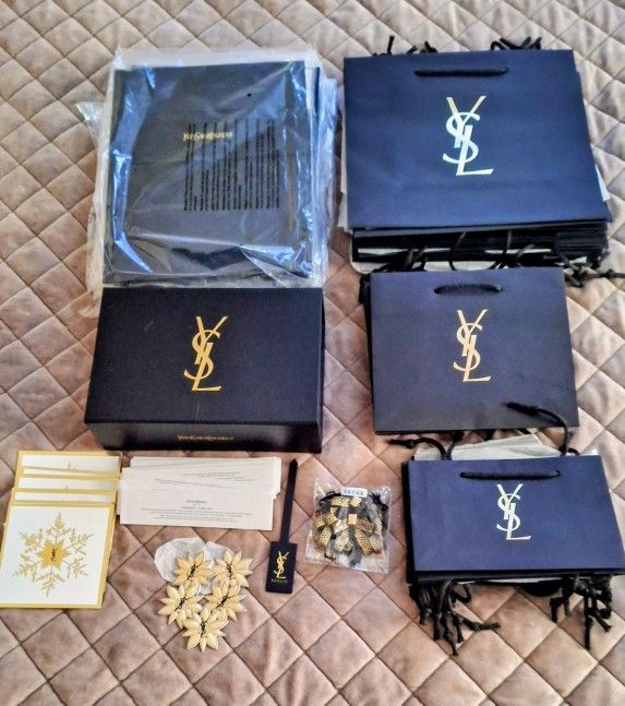 Ysl Gift Box And Bag Bundle