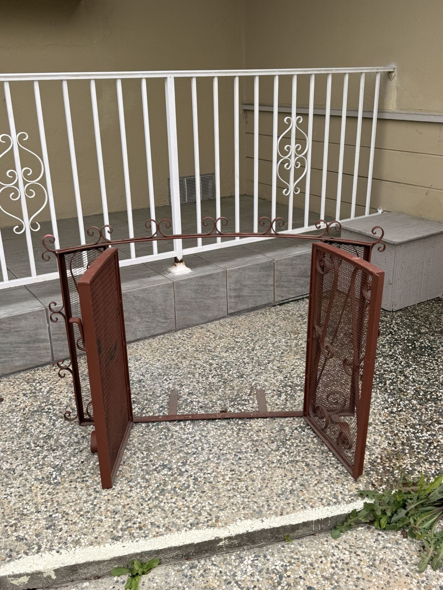 Fireplace Metal Cover 