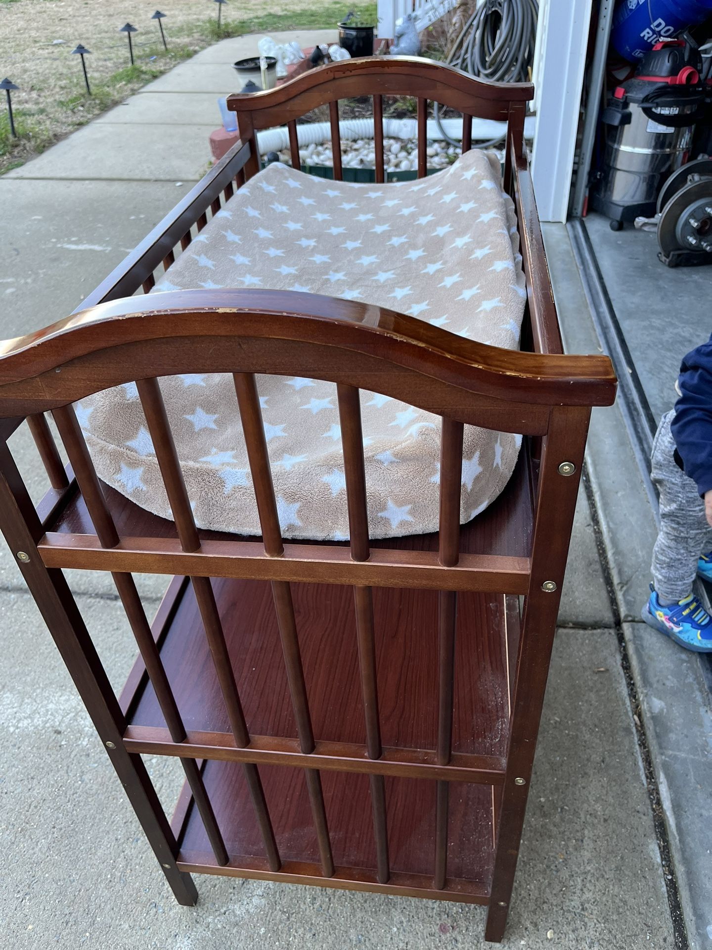 Wood Changing Table