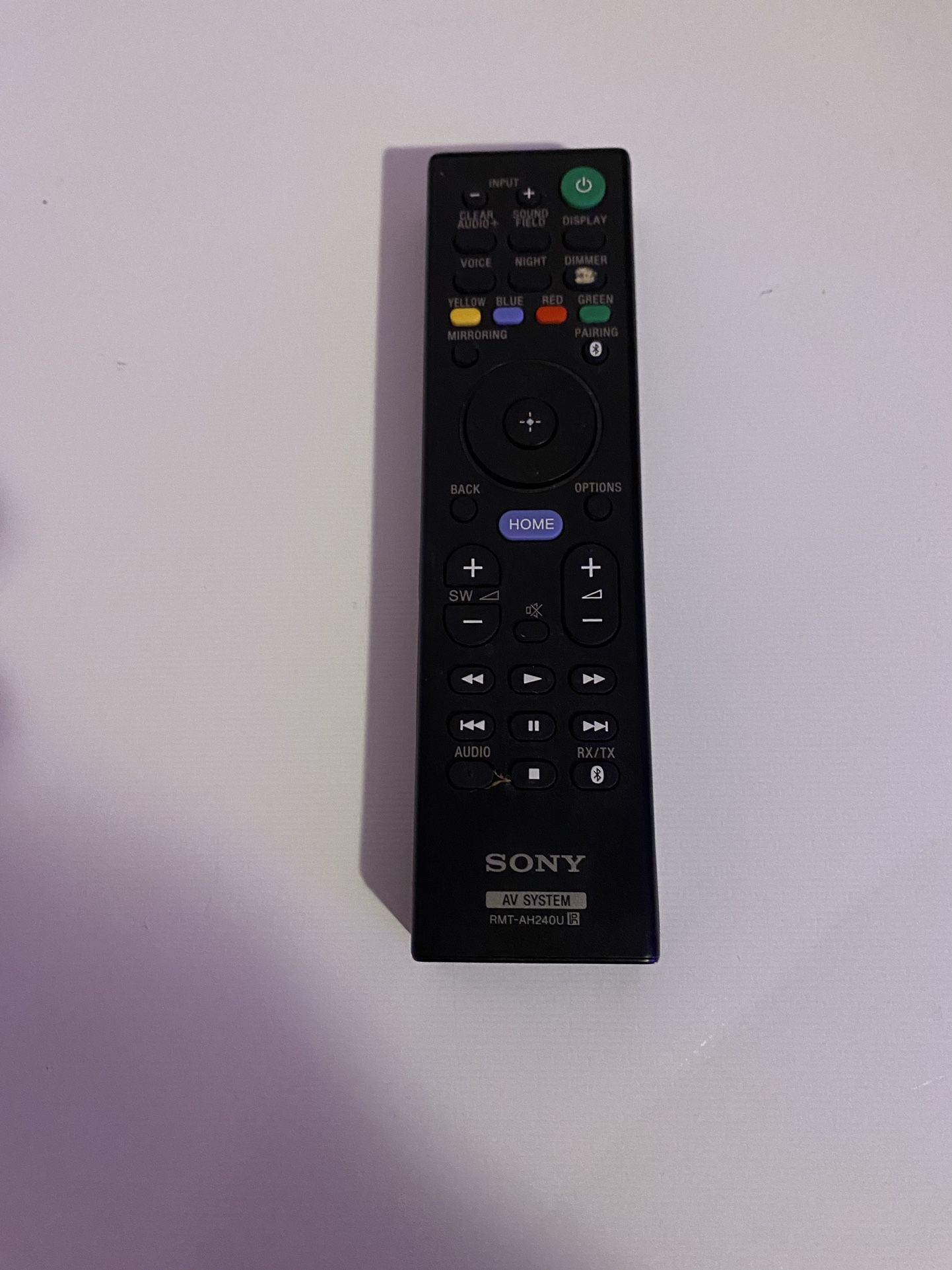 Sony Black Remote