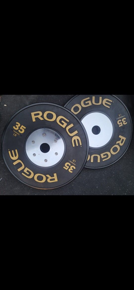 Rogue 35lbs Bumper Weights 