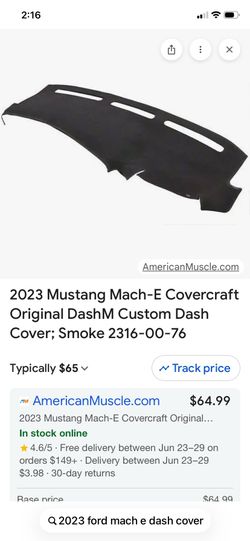 2023 dash cover for ford Mach-E