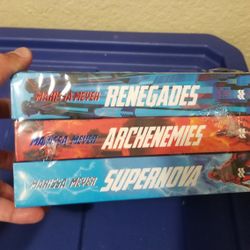Renegades Series 3 Books Collection Set by Marissa Meyer (Renegades, Archenemies & Supernova)

