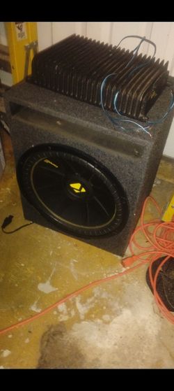 Kicker Amp And Sub 