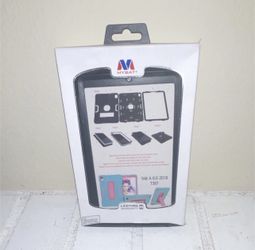 MYBAT Rugged Shockproof Case for Samsung Galaxy Tab A 8.0 T387 Black