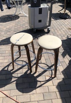 2 barstools 24”