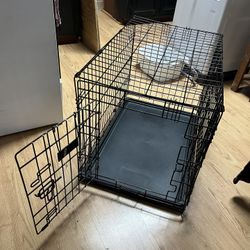 Medium-Large double door dog kennel 