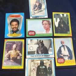 Collectable Baseball Cards And Starwars