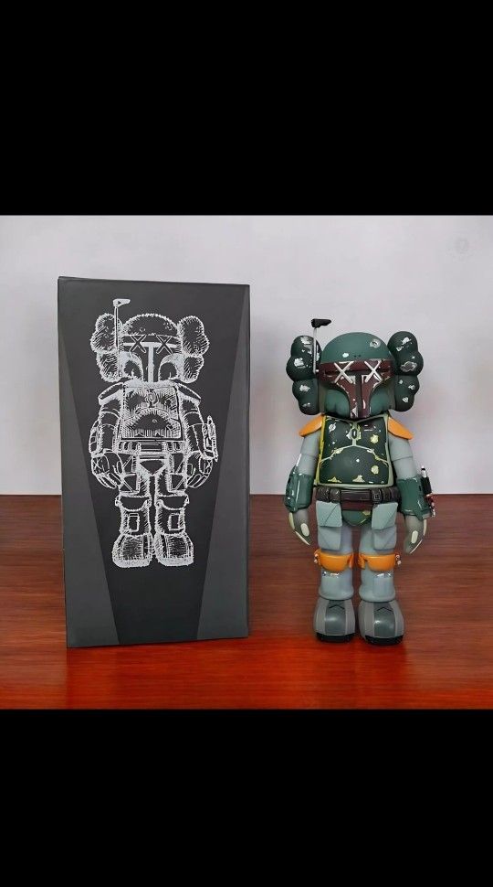 KAWS Star Wars Boba Fett Vinyl Figure 9.8 Inches