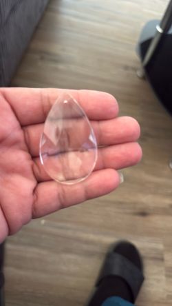 Large clear Crystal teardrop prisms for chandelier, 65mm faceted cut glass ornament, lamp, light, sconce, lighting supply, prisms, craft