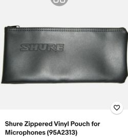 Shure zipper bang