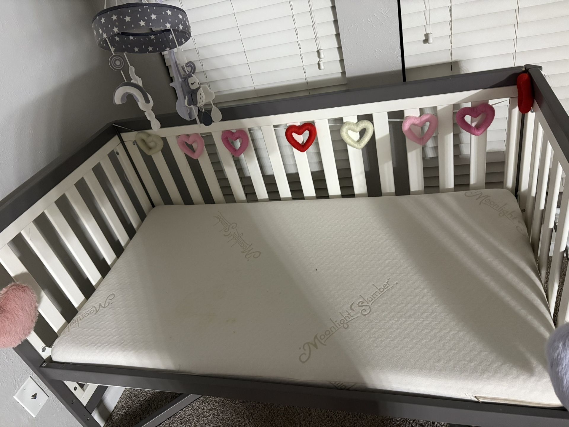 Baby Bed With Mattress
