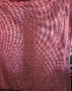 ROSE COLORED 50" × 60" THROW