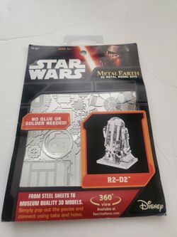 Star Wars Metal Earth R2-D2 3D Metal Model Kit