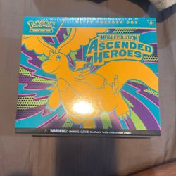 Ascended Héroes Etb Pokemon TCG 