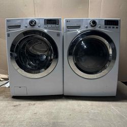 LG Washer And Electric Dryer 