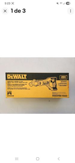 BRAND NEW DEWALT DCS496P1 SET, 20V 18 GAUGE 2,450 SPM OFF-SET METAL SHEARS 