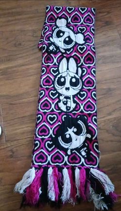 Power Puff girls scarf