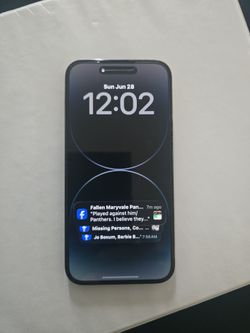 I phone 14 pro max 128 gb