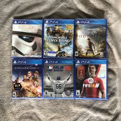 PS4 Games Brand New 